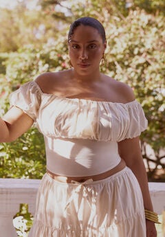 Shirred Maiden Top