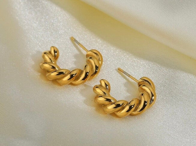 Morgane Earrings, GOLD, alternate image number 1