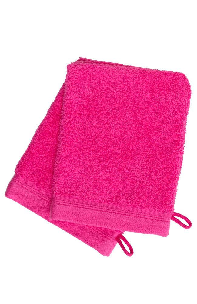 French-Style Bath Mitt 2-Pack, PINK, hi-res image number 0