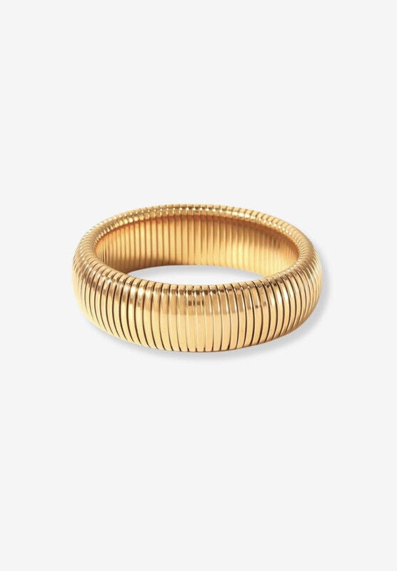 Large Stretch Bracelet, GOLD, hi-res image number 0