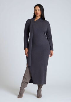 Plus Size Light Gray Dresses