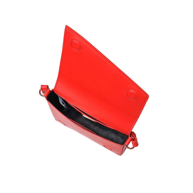 Fatima Asym Crossbody, RED, alternate image number 3