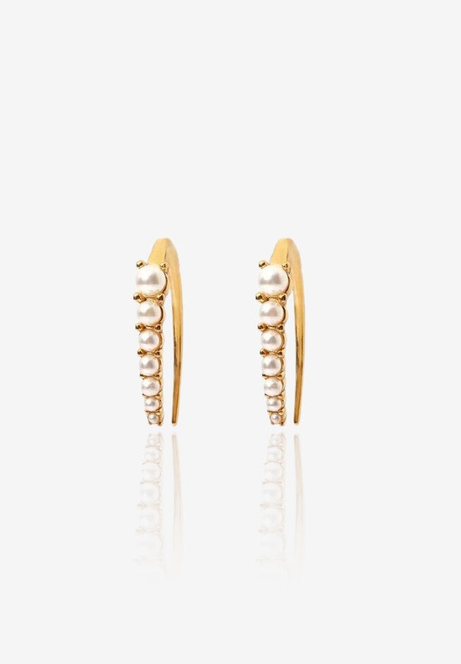 Pearl Jansen Earrings, GOLD, hi-res image number null