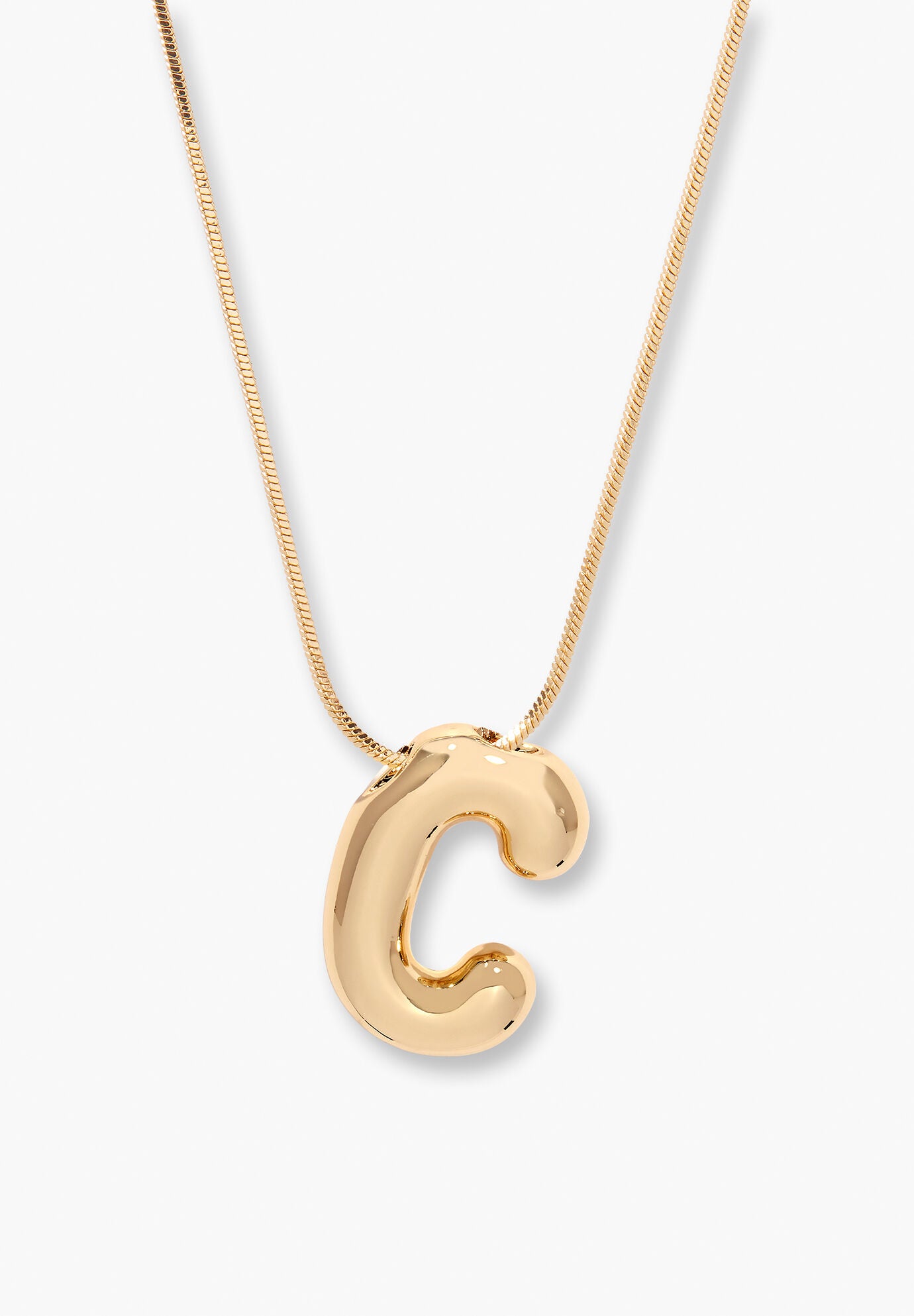 Pippa Bubble Initial Pendant, C, hi-res image number 0