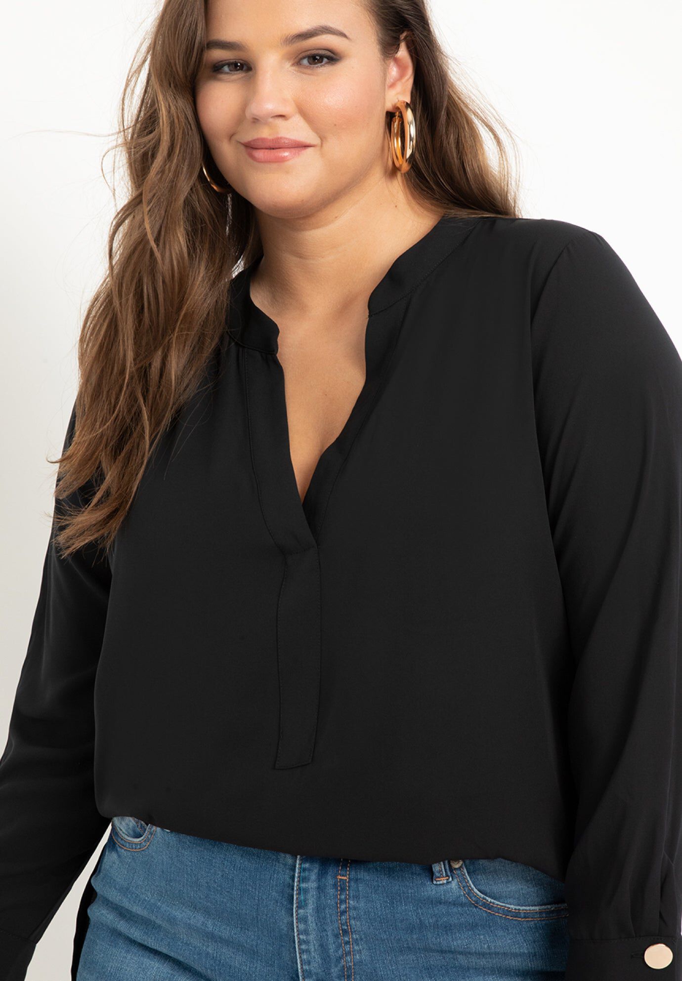 Mandarin Collar Tunic