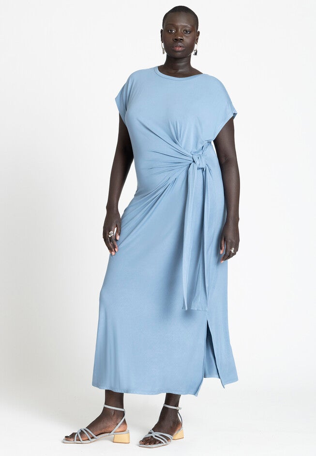 Easy Tee Dress, BLUE SHADOW, hi-res image number 0