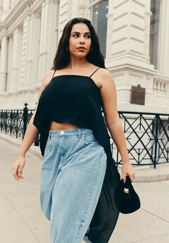 Plus Size Crop Top Outfits