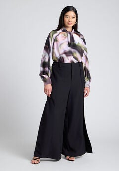 Overlay Wide Leg Pant