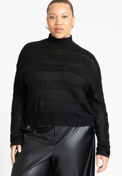 Dolman Striped Sweater