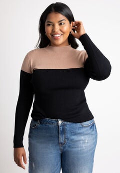 Colorblock Sweater