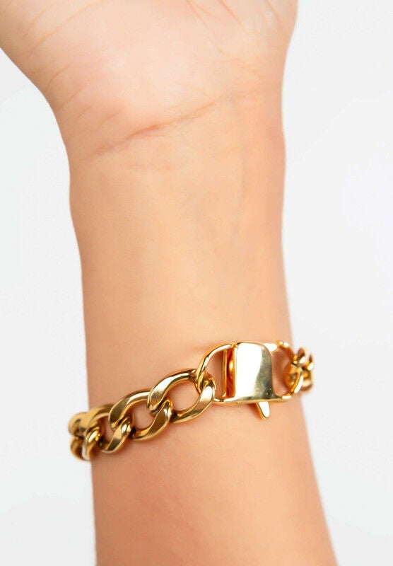 JJ Bracelet, GOLD, alternate image number 1
