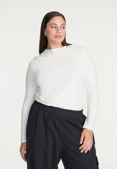 Mock Neck Long Sleeve
