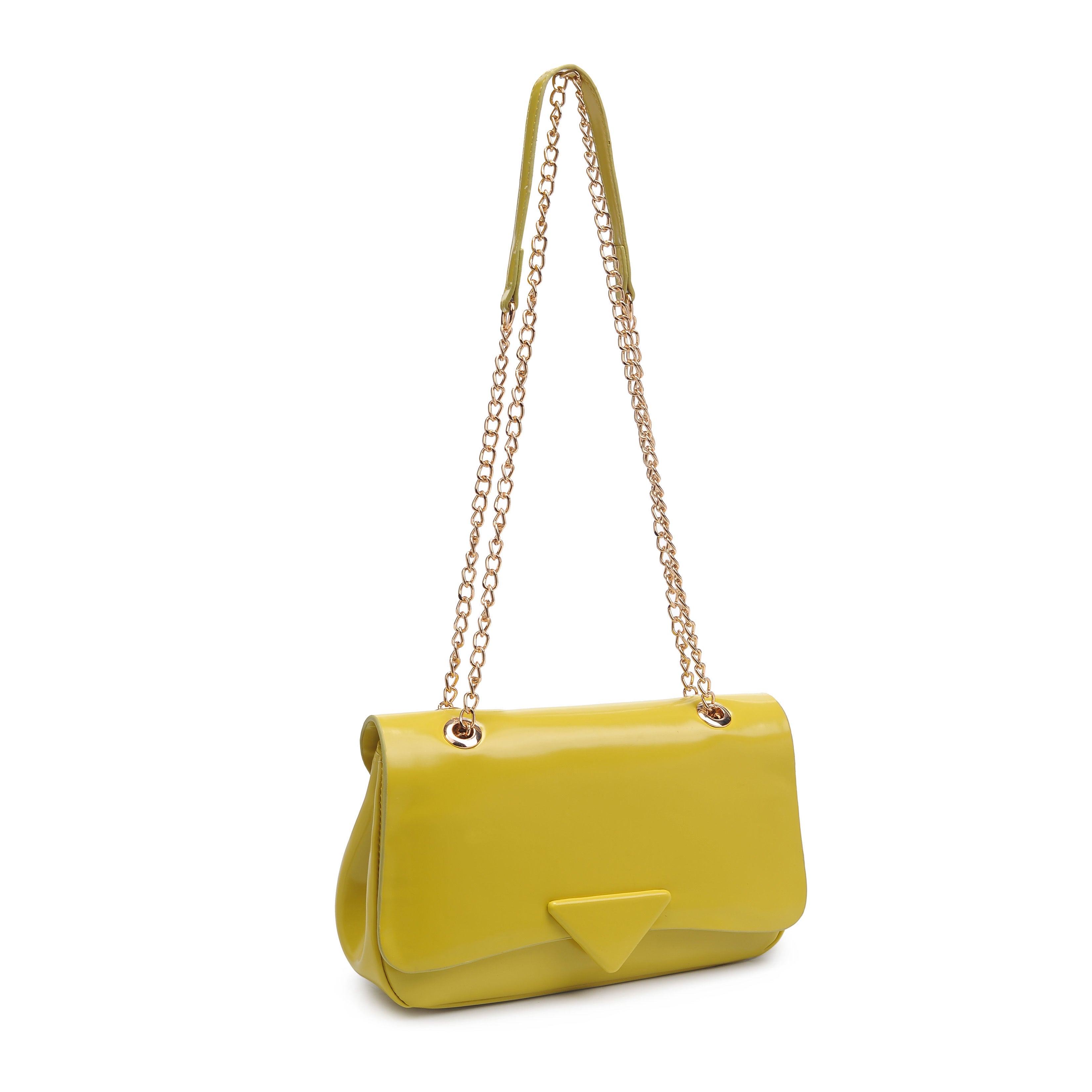 Triangle Detail Flap Bag, , alternate image number 4