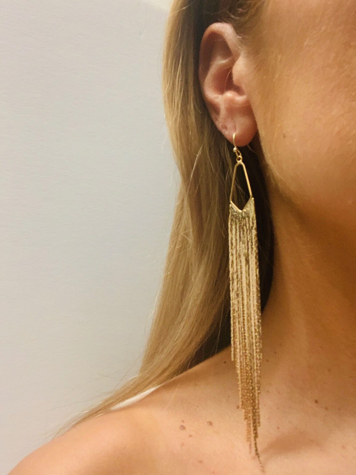 Fringe Shimmer Dangle, 14K GOLD FILLED, hi-res image number 0