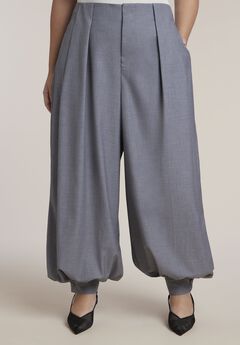 Pleated Balloon Trouser
