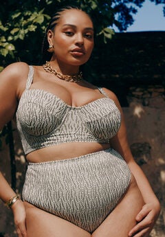 Bustier Bikini Top