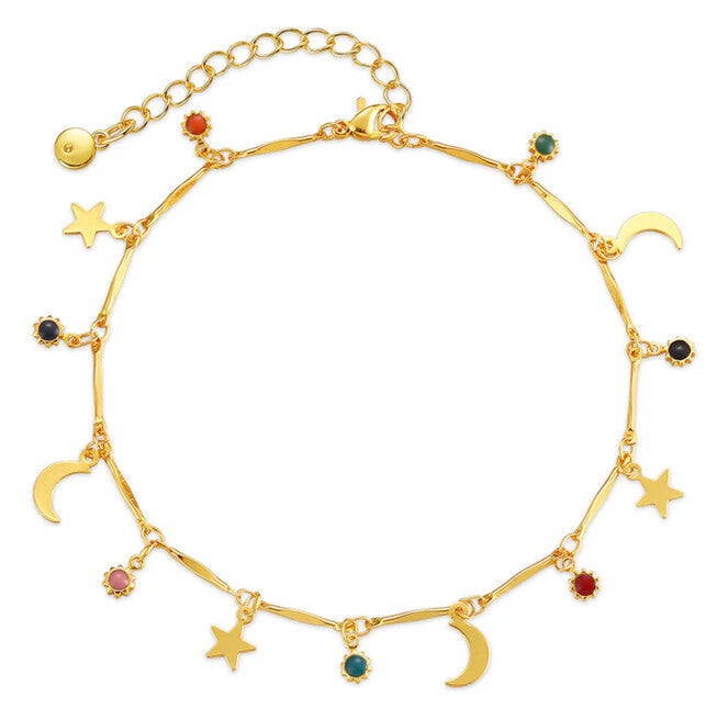 Mackenzie Anklet, GOLD MULTI, hi-res image number 0