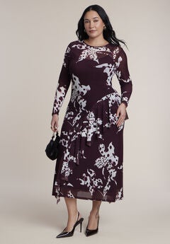 Plus Size Midi Sweater Dress