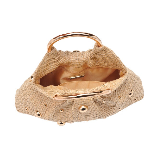 Harper Straw Evening Bag, NATURAL, alternate image number null