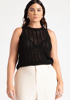 Crochet Knitted Tank