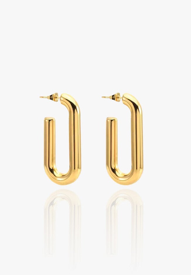 Kylie Earrings, GOLD, hi-res image number 0