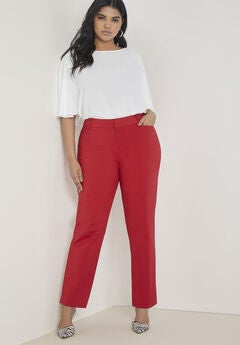 Kady Fit Double-Weave Pant