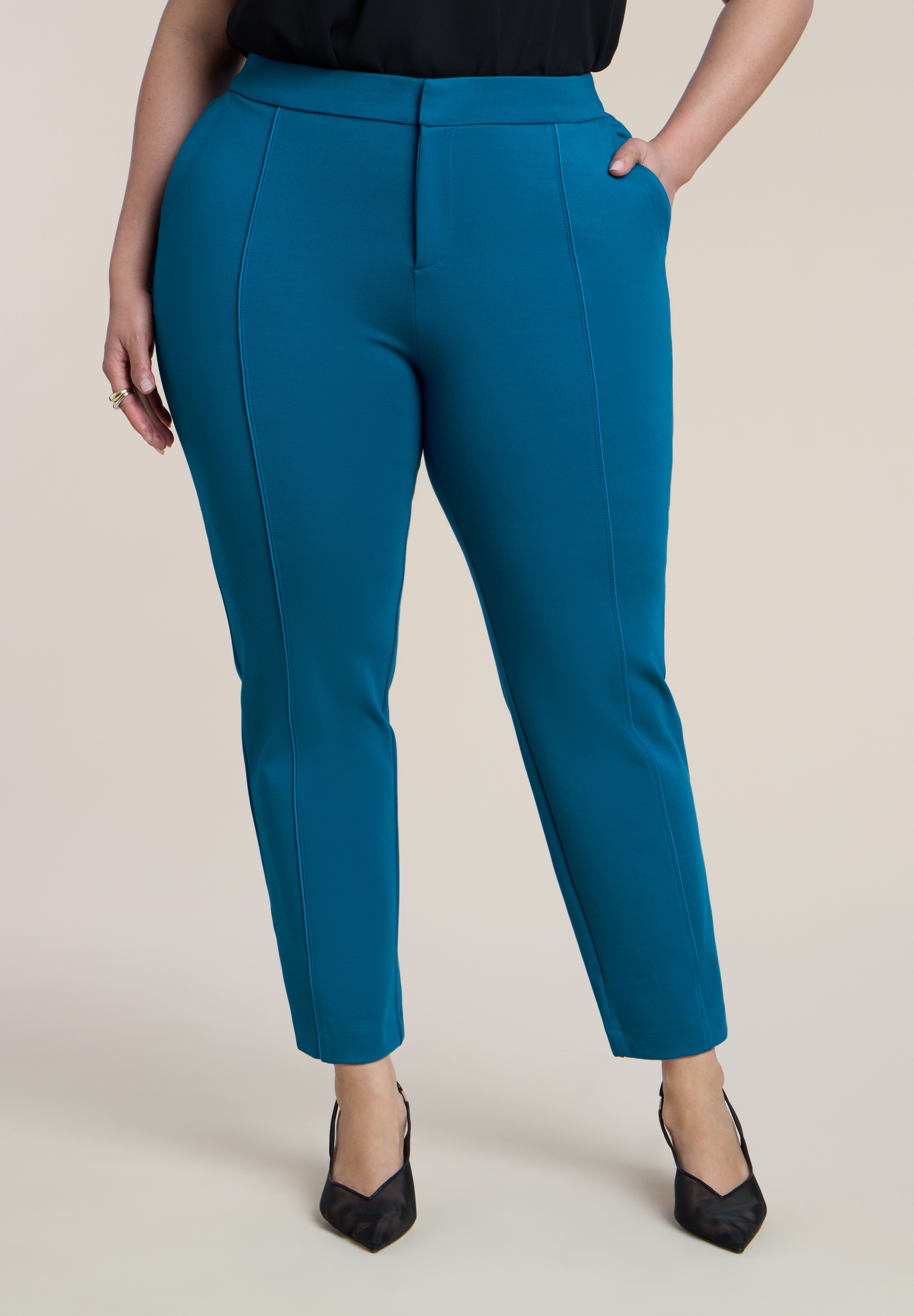 The Ultimate Stretch Slim Leg Pant, MOROCCAN BLUE, on-hover image number 1