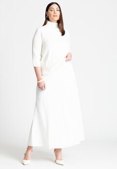 Maxi Satin Skirt
