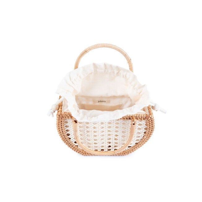 Amelia Small Satchel, NATURAL, alternate image number null