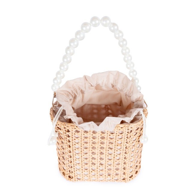 Amalfi Small Satchel, NATURAL PEARL, alternate image number null