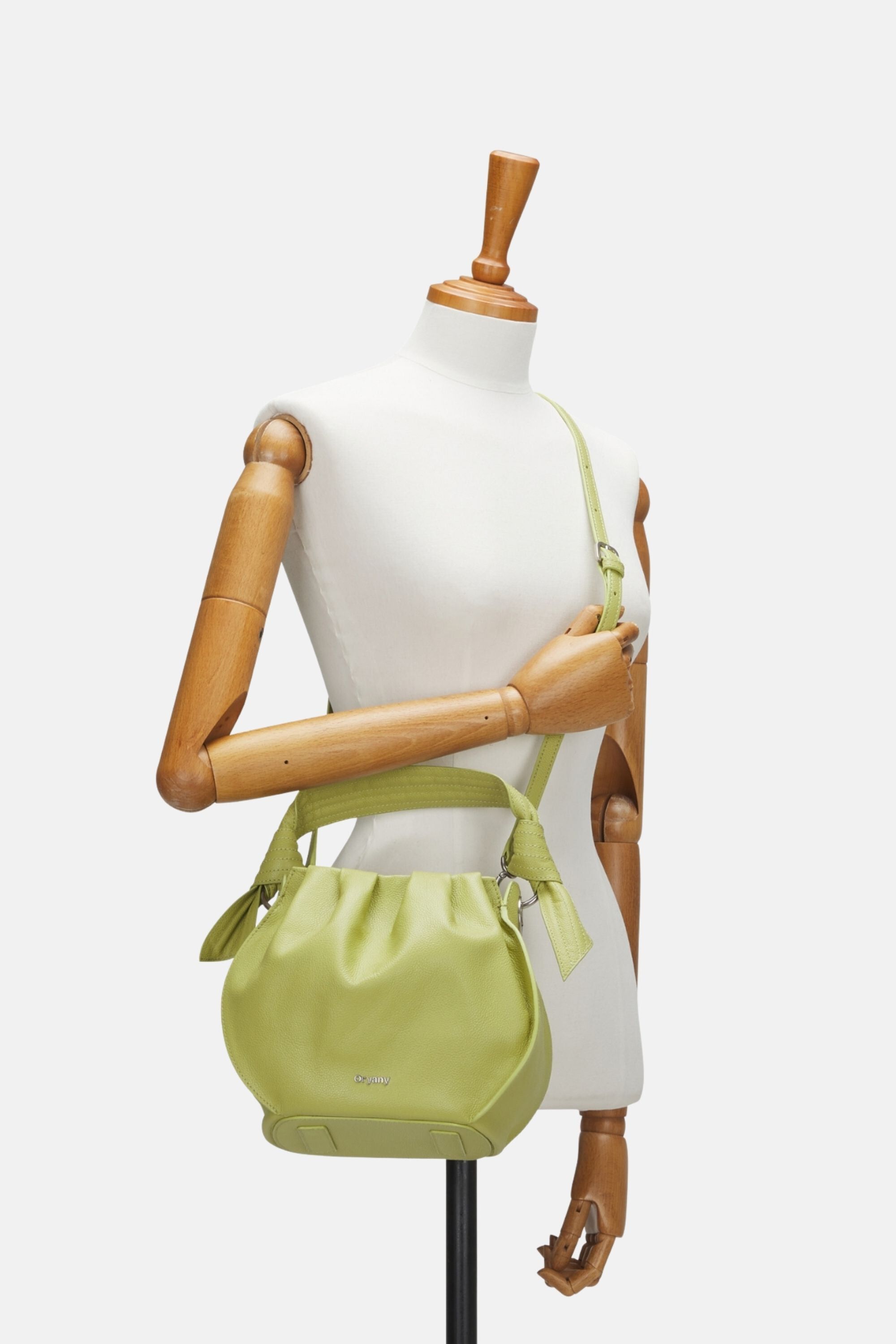 Selena Bucket Medium Crossbody, SWEET GREEN, alternate image number 2