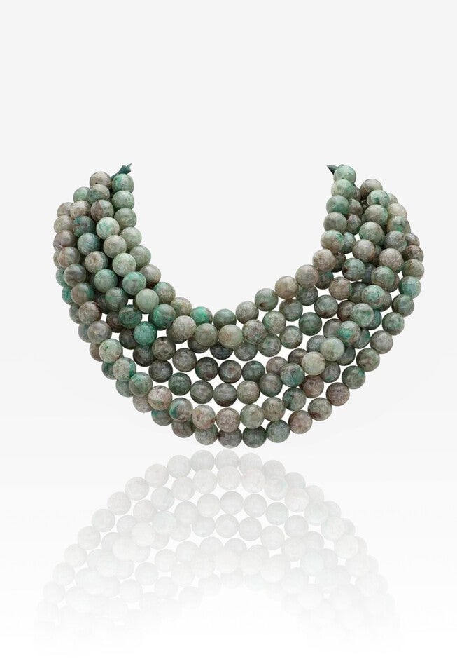 Phoebe Necklace, GREEN, hi-res image number null