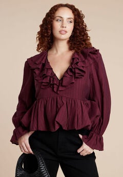 Romantic Ruffle Blouse