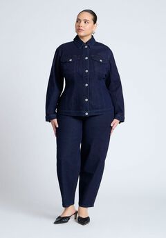 Plus Size Comfortable High Rise Jeans