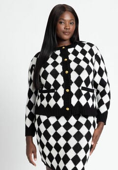 Plus Size Fashionable Knitwear