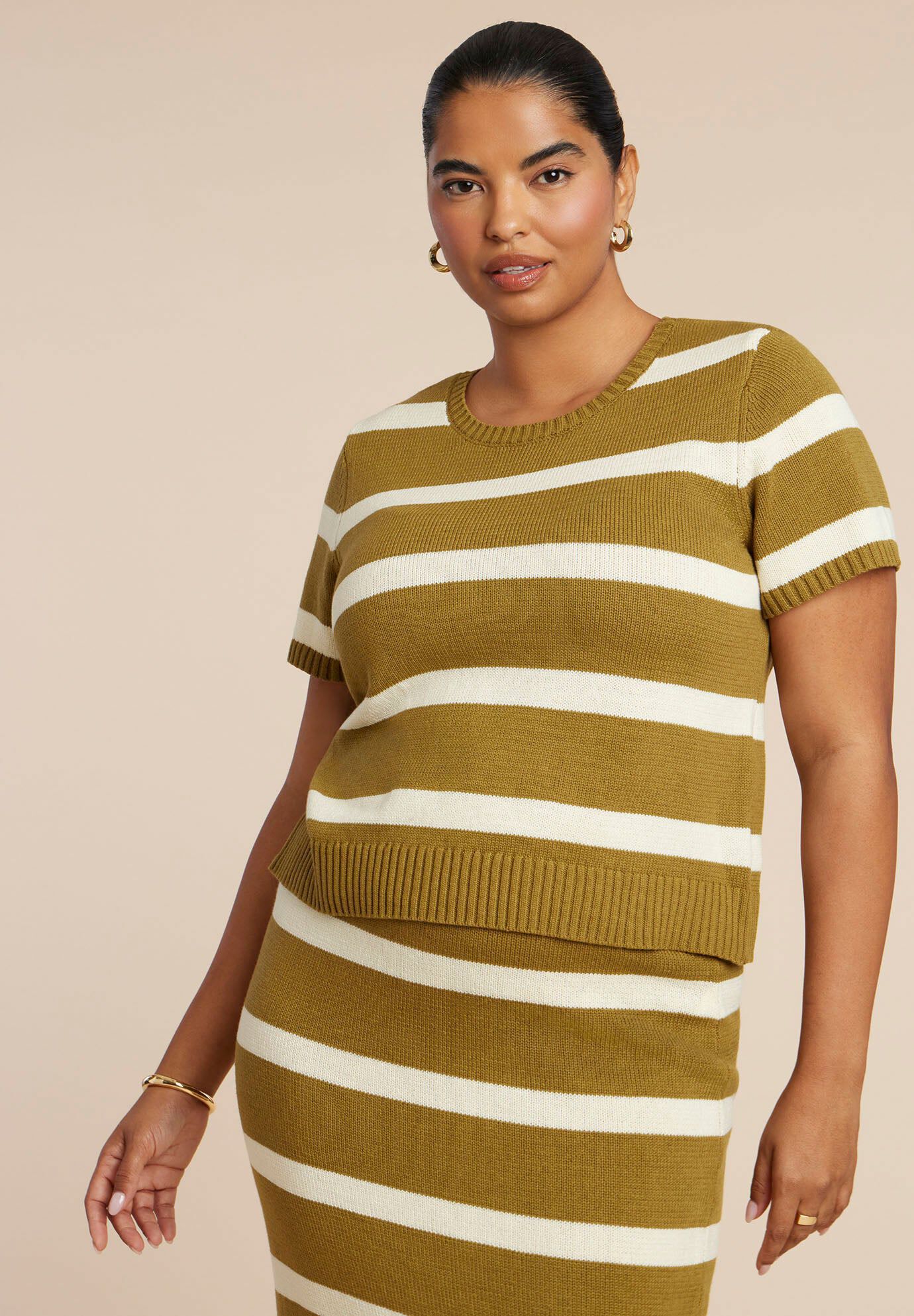 Fitted Sweater Top