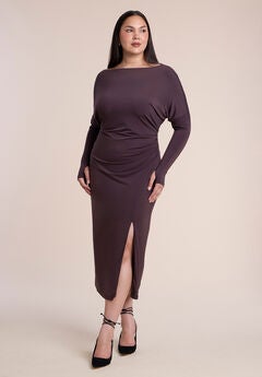 Low-Back Jersey Maxi Dress