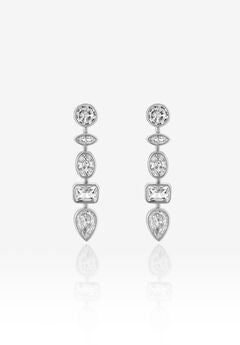 The Vic Silver Earrings