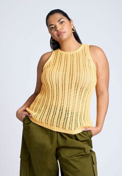 Crochet Knitted Tank
