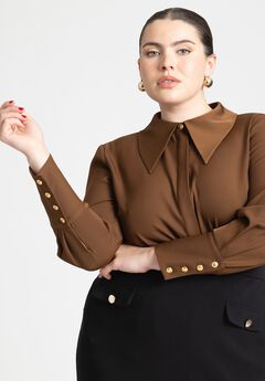 Plus Size Unique Design Shirts