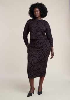 Sweater  Midi Skirt