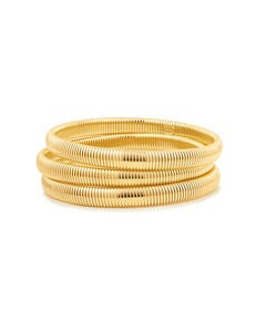 Mini Flex Snake Chain Bracelet Set- Gold