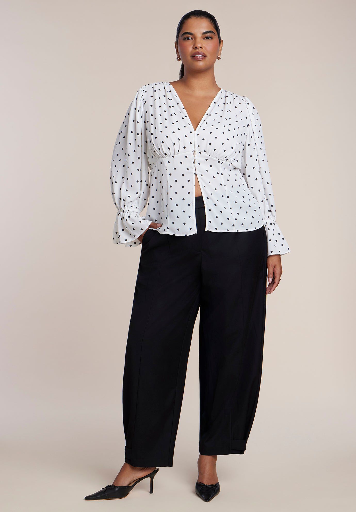 Ankle Detail Trouser