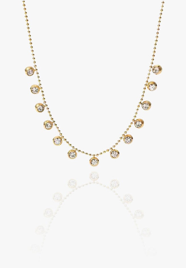 Phoenix Necklace, GOLD, hi-res image number 0
