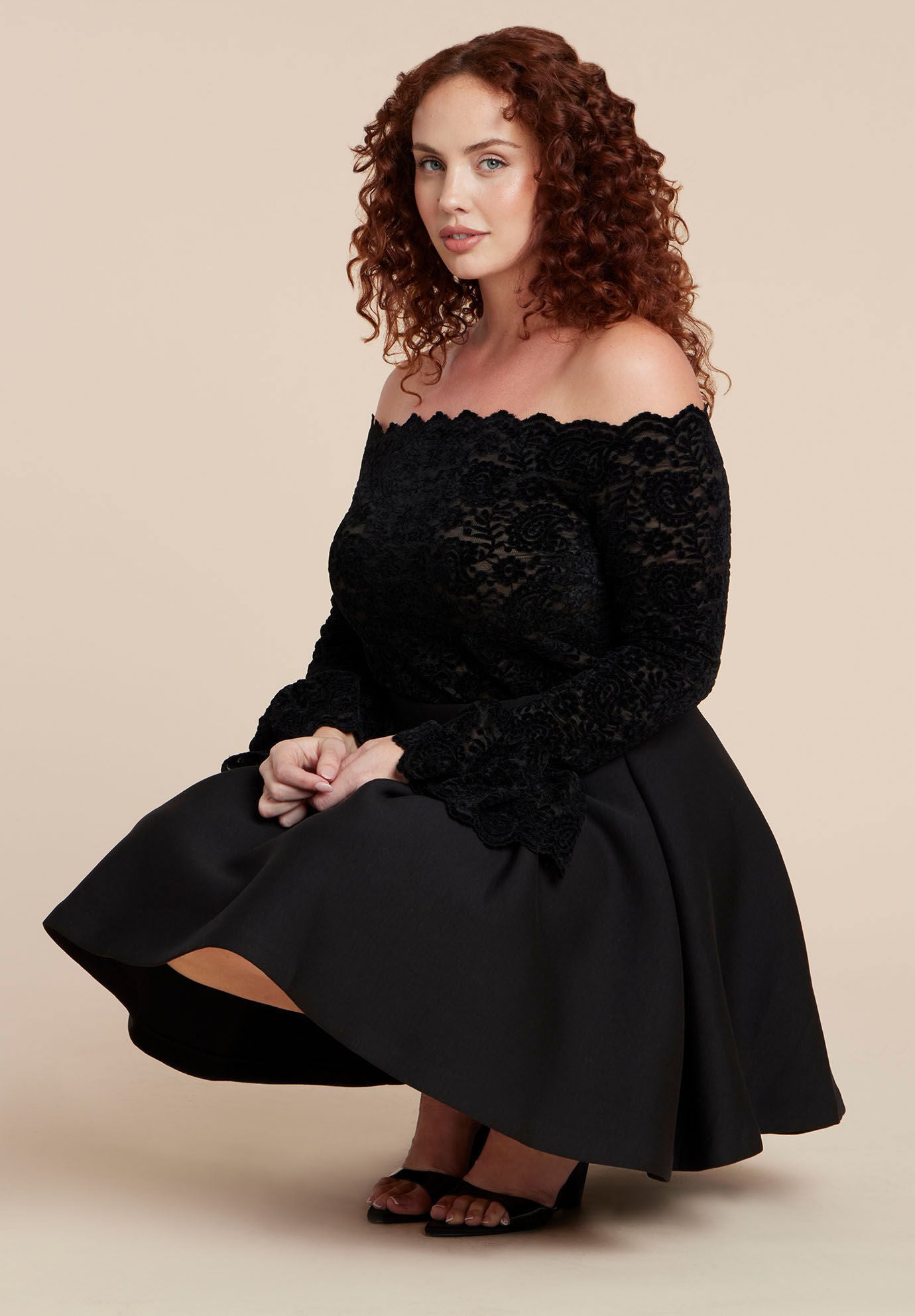 Flouncy Pleated Mini Skirt, BLACK ONYX, alternate image number 3