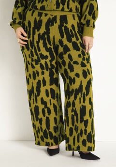 Intarsia Sweater Pant