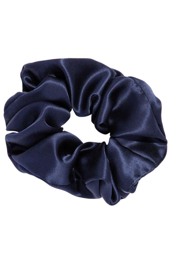 Large Scrunchie, NAVY, hi-res image number 0