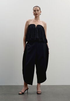 Strapless Bubble Top