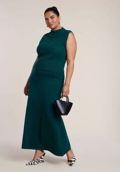 Sweater Circle Maxi Skirt