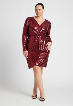 Plus Size Nylon Spandex Dresses
